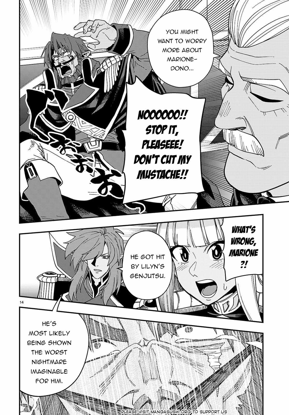 Konjiki no Moji Tsukai - Yuusha Yonin ni Makikomareta Unique Cheat Chapter 119 17